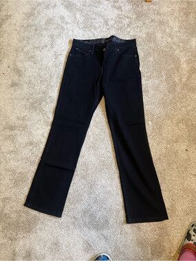 Wrangler Black Women's Straight-Leg Jeans